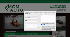 Desktop Screenshot of mgmautos.net