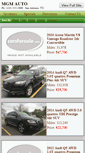 Mobile Screenshot of mgmautos.net